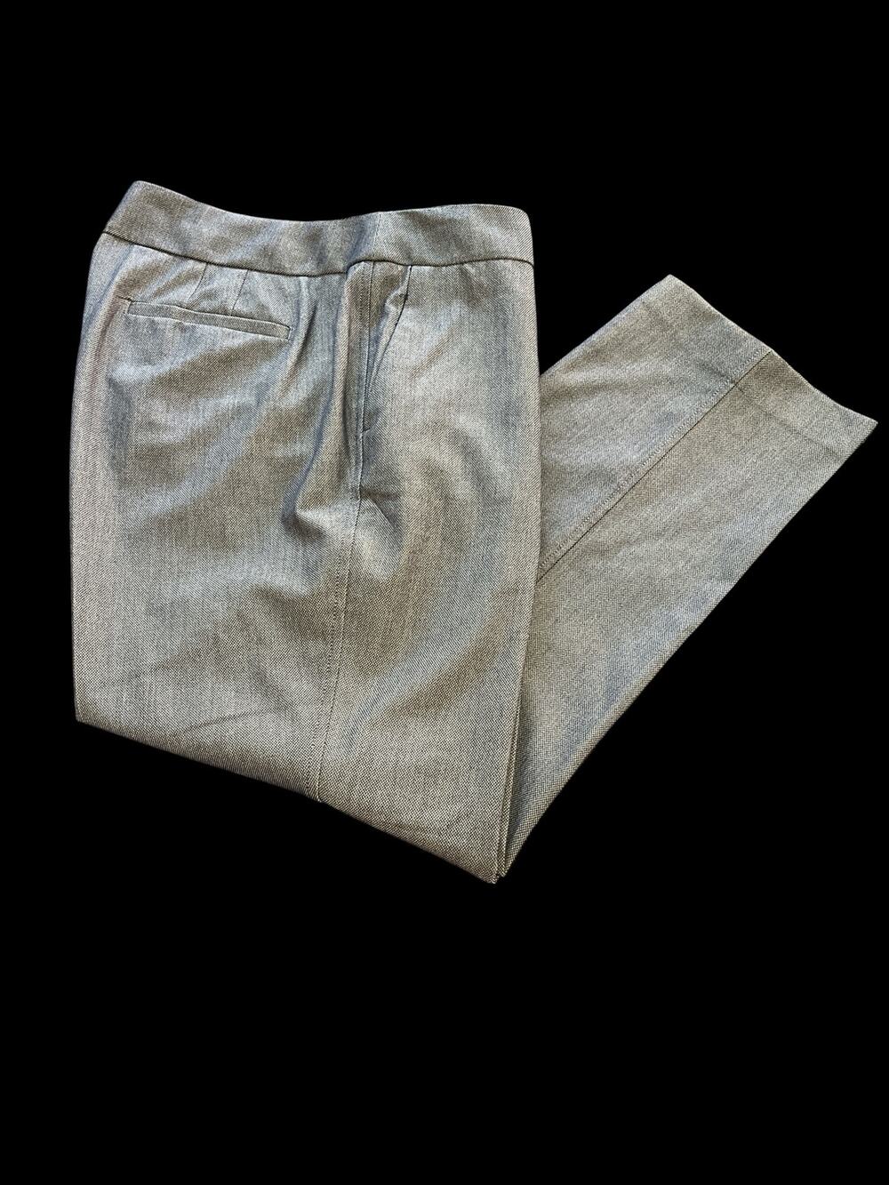 NEW Loft pants-Julie Pencil-Ankle length-Women Sz 14-Curvy thru hip-Gray-1097